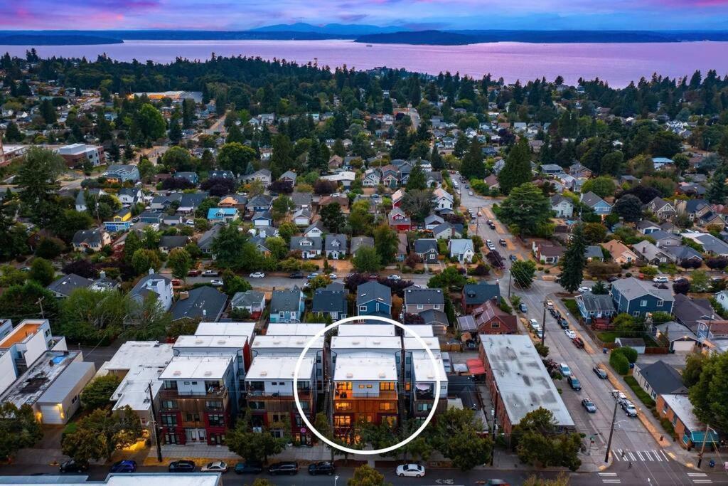 West Seattle'S Modern Townhome Esterno foto