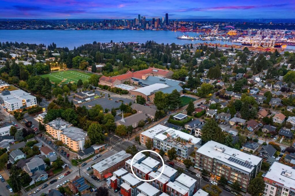 West Seattle'S Modern Townhome Esterno foto