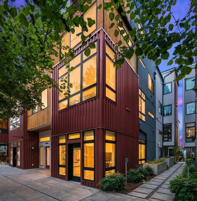 West Seattle'S Modern Townhome Esterno foto